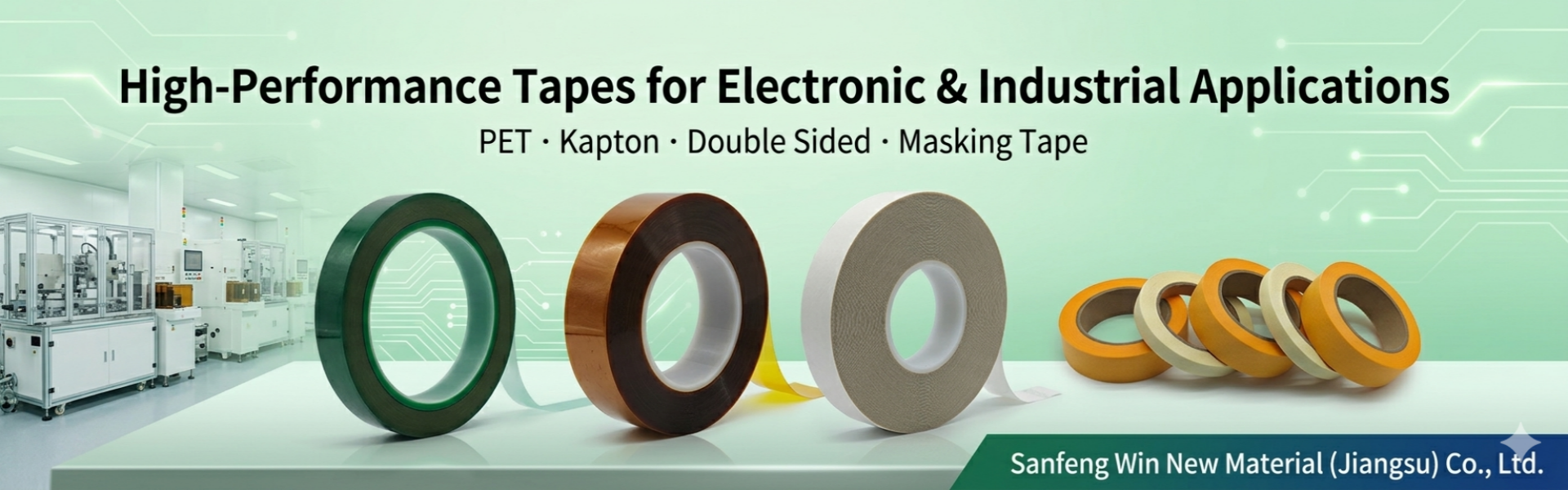 Quality PET Tape factory